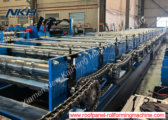 European Floor Deck Height Rib Floor Deck Roll Forming Machine TR137/TR153/TR155 Metal Deck Panel