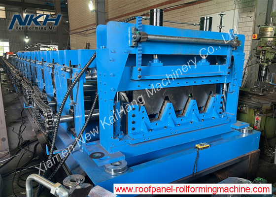 European Floor Deck Height Rib Floor Deck Roll Forming Machine TR137/TR153/TR155 Metal Deck Panel