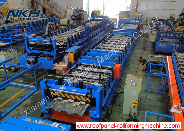 YX54-321-960 Deck Roll Forming Machine Metal Deck Panel for Steel Construction