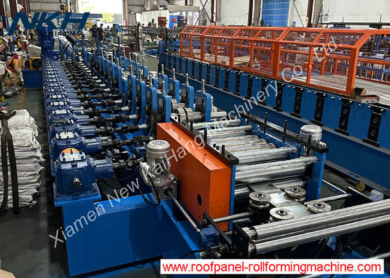 C Purlin Roll Forming Machine with Auto Stacking 1-3mm
