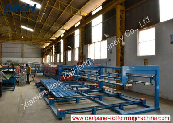 波形のプロフィール機械のための単層の空気のスタッカーの容易な操作